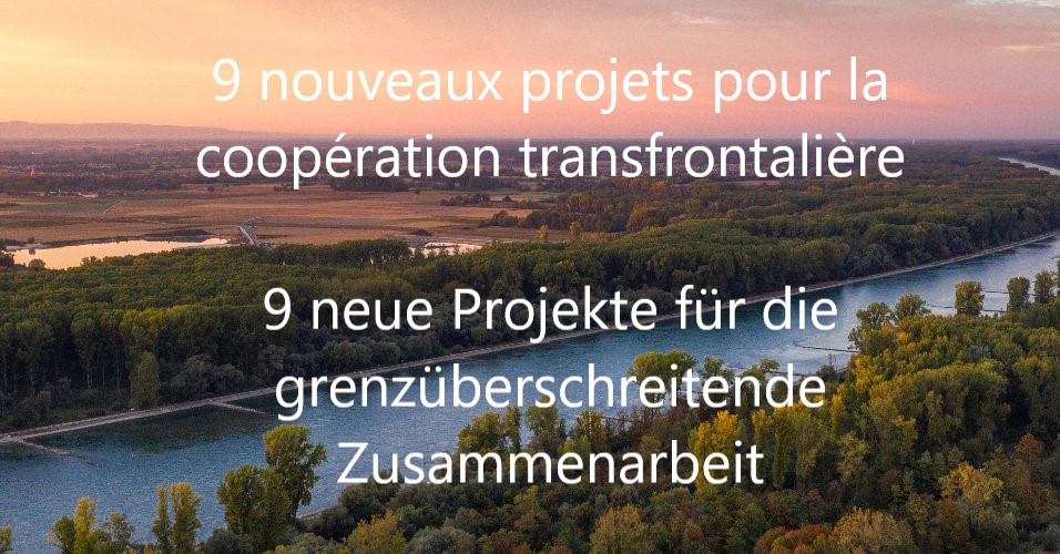9 nouveaux projets Interreg Rhin Supérieur